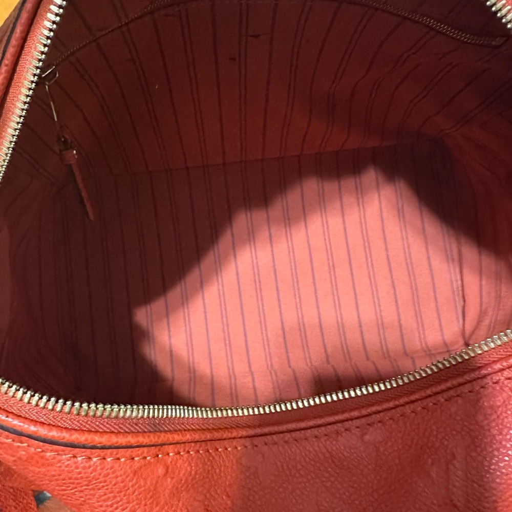 LOUIS VUITTON❤️🌟AH2163 EMPREINTE ORANGE SPEEDY BANDOULIERE 30 ⭐️ - Picture 11 of 15